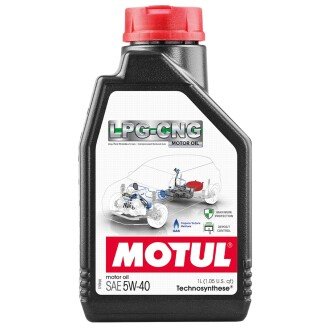 Олива моторна LPG-CNG 5W40 1 л (110668) MOTUL 110043