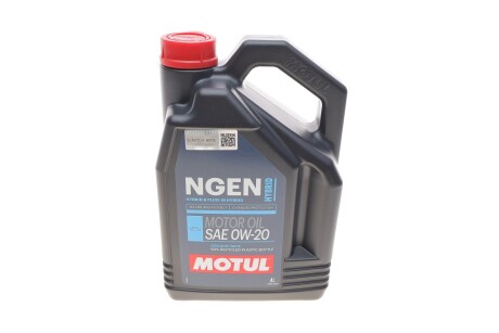 Олива моторна /NGEN HYBRID 0W20 4L/111902 MOTUL 333107