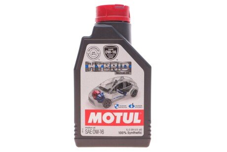 Масло моторное Hybrid 0W-16 (1 л) MOTUL 333201