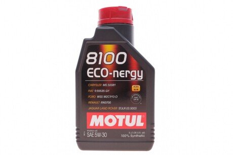 Олива 8100 Eco-nergy 5W30 1 L MOTUL 812301