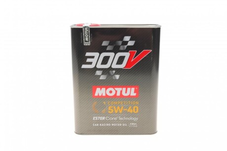 Олива 300V COMPETITION 5W40 2L MOTUL 826602