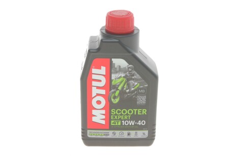 Олива Scooter Expert 4T 10W40 MB 1 L MOTUL 831701