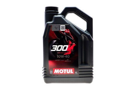 Олива 4T 300V FL SAE 10W40 4L MOTUL 836141