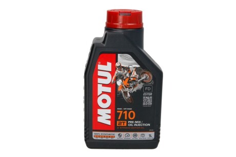 Олива 2T 710 1 L MOTUL 837311