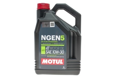 Олива для 4-х тактних двигунів синтетична естерова NGEN 5 10W30 4T 4L MOTUL 839041