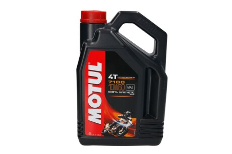 Олива 4T 7100 10W60 4L MOTUL 845541