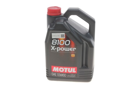 Масло моторное 8100 X-Power 10W-60 (5 л) MOTUL 854851