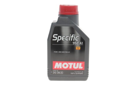 Олива моторна 100% синтетична д/авто SPECIFIC 952-A1 0W20 1L MOTUL 867811 (фото 1)