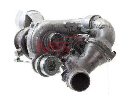 Турбина Bi-Turbo в сборе восстановлена MERCEDES-BENZ ML W166 11-15, GLE W166 15-18 MSG 10009700070