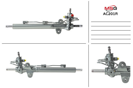 Рульова рейка з ГПК відновлена Acura MDX 07-13 MSG AC201R