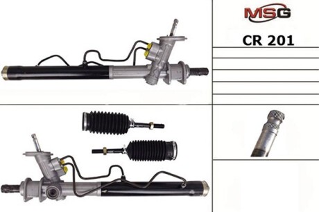 Рульова рейка з ГПК нова Chevrolet Aveo 06-16 MSG CR201