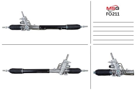 Рулевая рейка с ХПК новая VW Sharan 95-10, Ford Galaxy 94-06, SEAT Alhambra 96-10 MSG FO211