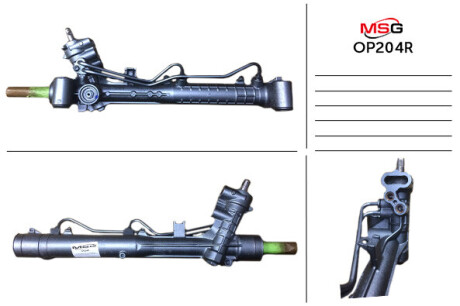 Рульова рейка з ГПК відновлена Opel Signum 03-08, Opel Vectra C 02-08 MSG OP204R