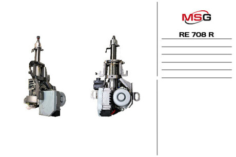 Рульова колонка з ЕПК Renault Megane III 09-16, Renault Kadjar 15-22, Renault Fluence 09-17 MSG RE708R