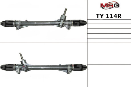 Рульова рейка без ГУР відновлена Toyota Venza 08-15 MSG TY114R