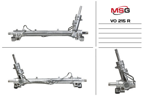 Рульова рейка з ГПК відновлена Volvo V50 04-07, Volvo S40 04-12, Volvo C30 06-13 MSG VO215R