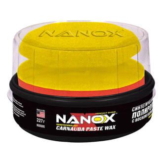 Поліроль для кузова з віском Carnauba Paste Wax 227г NX8305 (12) NANOX NANOX_74135
