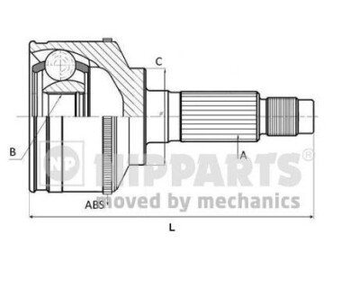 ШРУС NIPPARTS J2821126