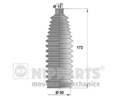 Пыльник рулевого механизма NIPPARTS J2842023