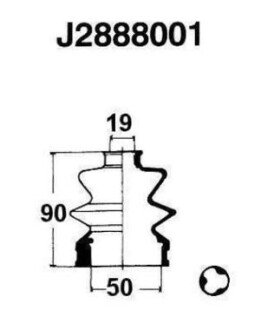 NIPPARTS J2888001