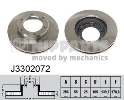 NIPPARTS J3302072 (фото 1)