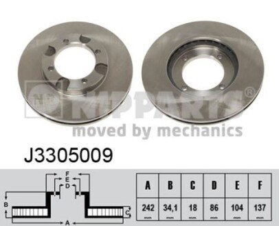 NIPPARTS J3305009