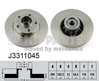 NIPPARTS J3311045 (фото 1)