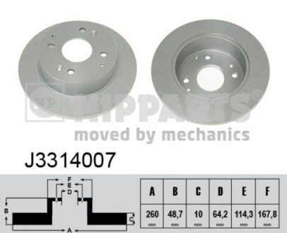 NIPPARTS J3314007 (фото 1)