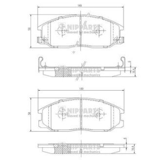 NIPPARTS J3600526 (фото 1)