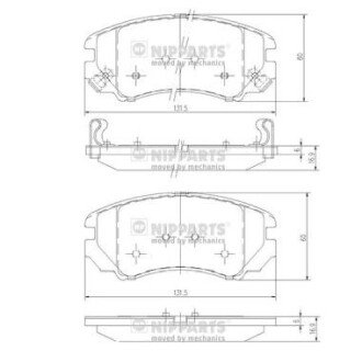 NIPPARTS J3600541