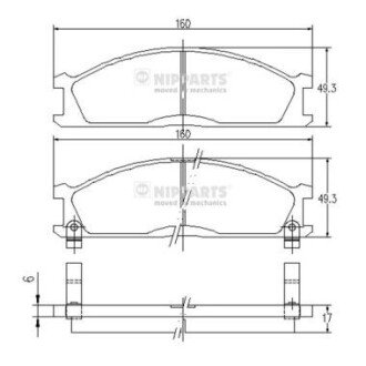 NIPPARTS J3601037 (фото 1)