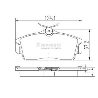 NIPPARTS J3601068 (фото 1)