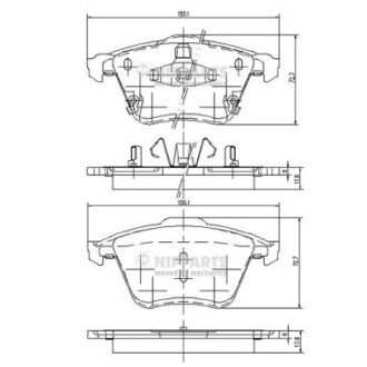 NIPPARTS J3603067