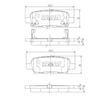 NIPPARTS J3611044 (фото 1)