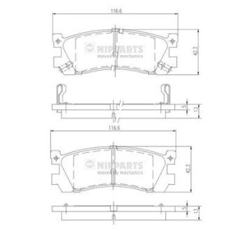 NIPPARTS J3613005 (фото 1)