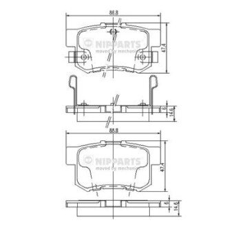 NIPPARTS J3614008