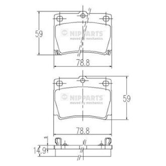 NIPPARTS J3615011