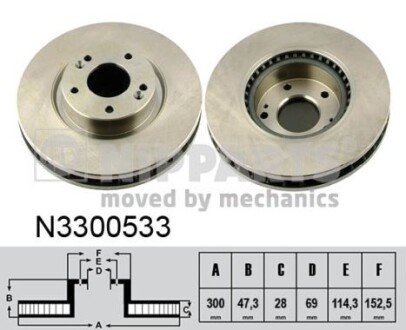 NIPPARTS N3300533