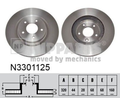 NIPPARTS N3301125