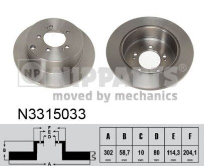 NIPPARTS N3315033