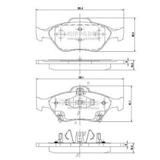 NIPPARTS N3602130