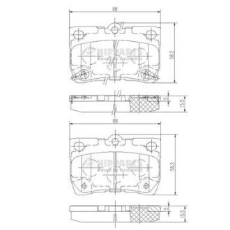 NIPPARTS N3612041