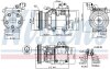 Компресор кондиціонера NISSENS 89085 (фото 5)