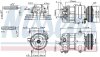 Компресор кондиціонера NISSENS 89590 (фото 7)