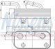 Радіатор масляний BMW 5 E39 (95-)/7 E38 (94-) NISSENS 90658 (фото 5)