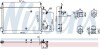 Радіатор кондиціонеру DAEWOO NEXIA NISSENS 94424 (фото 5)
