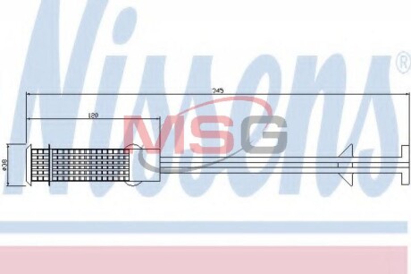 Осушитель, кондиционер NISSENS 95407