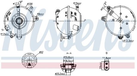 Розширювальний бачок NISSENS 996324