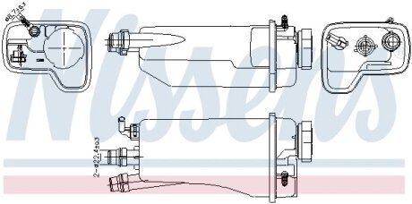 Бачок расширительный NISSENS 996361