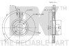 Диск гальмівний передній вентильований Citroen C4 PICASSO 2008-2014 NK 201938 (фото 3)